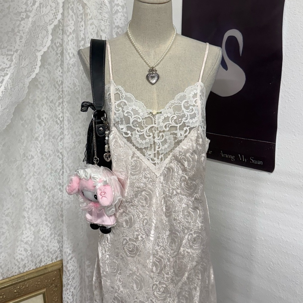 Elegant Lace Slip Dress